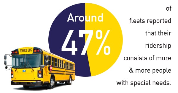 type a school buses