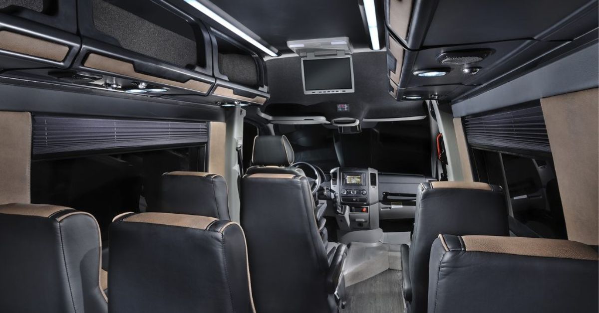 luxury bus interior