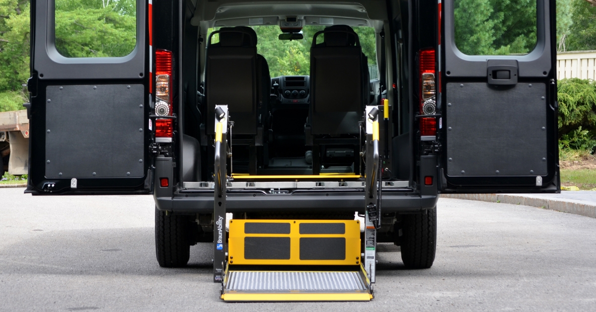 mobility van rear lift