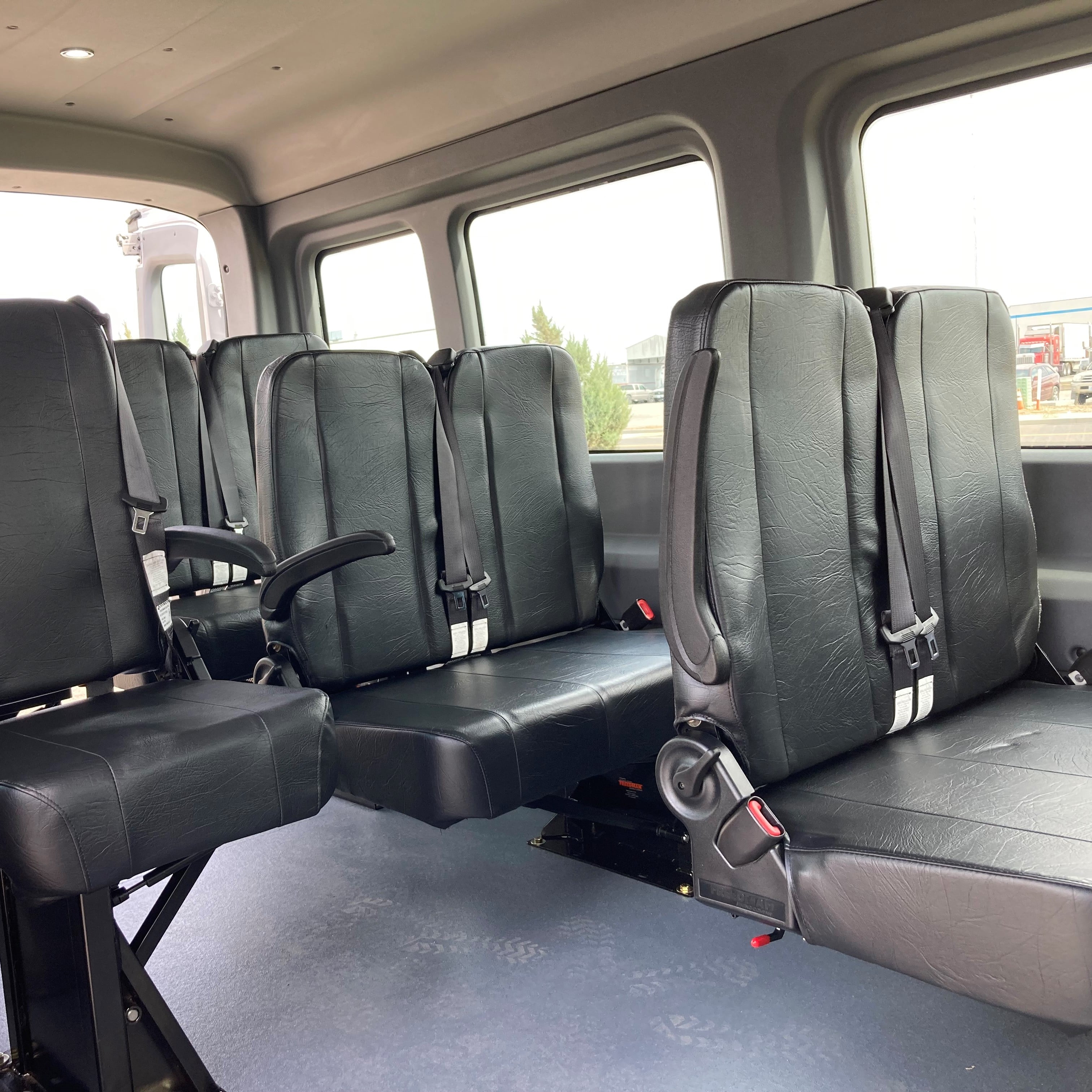 10 passenger van interior